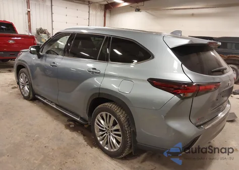 2024 Toyota Highlander Platinum из США, поврежденный, VIN 5TDKDRBHXRS528904